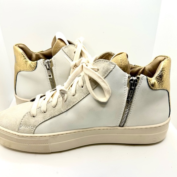 P448 Theamid Hightop Sneaker Color: Millenium/Ivory Size:EU 40 / US 9.5-10 - Picture 14 of 16
